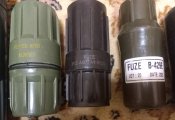 Упаковка, тубус від підривника до снаряду 122 мм. 4 види та 155 мм - 2 вида