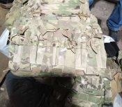 M-Tac передня панель для чохола бронежилета Sturm на 4 магазина Multicam