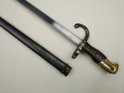 Штык образца 1874 года к винтовке системы Гра. Франция.