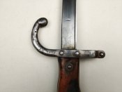 Штык образца 1874 года к винтовке системы Гра. Франция.