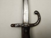 Штык образца 1874 года к винтовке системы Гра. Франция.