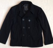 Бушлат чорний Alpha Industries, розмір L
