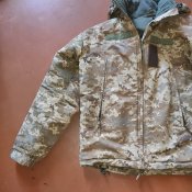 Тепла зимова тактична куртка з капюшоном ММ14. Розмір 52-54