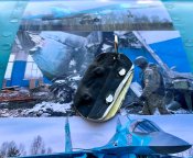 Брелок з літака - бомбардувальника Су-34 RF-95070, збитого над Харковом