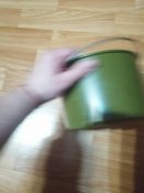 Котелок круглий з кацапських позицій