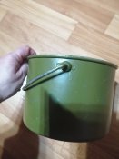 Котелок круглий з кацапських позицій