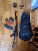 Сайга-М3 7,62*39 мм (АК-74) складний
