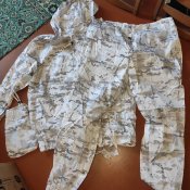 Маскировочный костюм зимний, маскхалат Multic...
