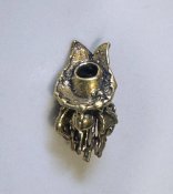 Намистина (бусина) "Octopus Face Pirate King Gold" для плетіння темляків з паракорду