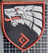 Шеврон Подразделение ССО (Волк) № 609