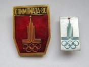 Емблема - олімпіада - 80  = значки СРСР =...
