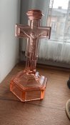 Скляне розпʼяття кінця 19 - початку 20 століття