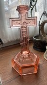 Скляне розпʼяття кінця 19 - початку 20 століття