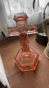 Скляне розпʼяття кінця 19 - початку 20 століття