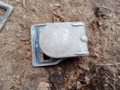 Гак та пряжка на німецький газбак