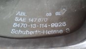 Шолом німецької армії Schuberth-Helme 3