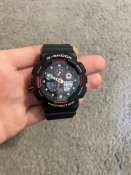Чоловічий годинник тактичний CASIO G- SHOCK CLASSIC GA-100-1A4ER (5081)
