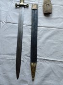 Французский тесак пожарников обр. 1855 года