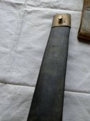 Французский тесак пожарников обр. 1855 года