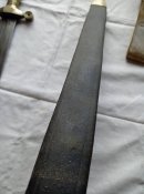 Французский тесак пожарников обр. 1855 года