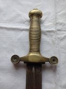 Французский тесак пожарников обр. 1855 года