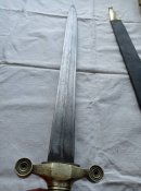 Французский тесак пожарников обр. 1855 года