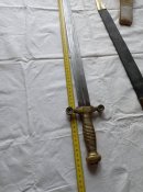 Французский тесак пожарников обр. 1855 года