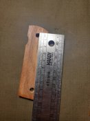 Накладки дерев'яні на кольт colt 1911 . Сучасного виробництва
