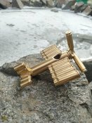 Літак, трофей, гільзи= тренч-арт