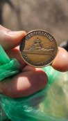 Challenge coin USS Missouri