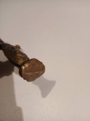 2Ю# Ніж арабський з латуні сувенірний  з Франціі