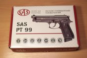 Пневматичний автоматичний пістолет SAS PT99