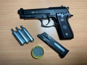 Пневматичний автоматичний пістолет SAS PT99