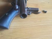 Шпільковий кишеньковий 7 мм револьвер системи Лефоше