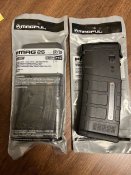 Магазин для AR Magpul Pmag Gen3 на 25 патронов  2 шт..308 cal. С окном. Black