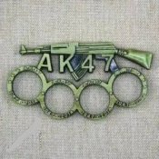 Кастет АК47 метал зелений
