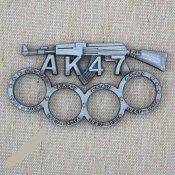 Кастет АК47 метал сірий