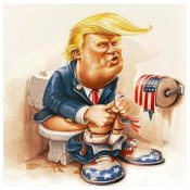 Трамп потіє, коли тужить свої укази...