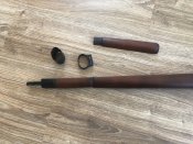 Приклад Mauser 98К. Ложе в зборі.