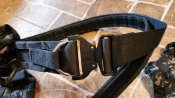 РПС ремень пояс з підсумками тактичний Yakeda m tac Black Multicam