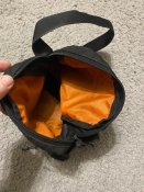 Сумка через плече чоловіча чорного кольору