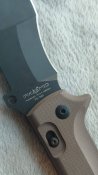Fox Knives Meskwaki, earth FX-501