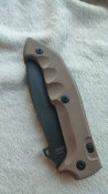 Fox Knives Meskwaki, earth FX-501