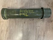 Металевий тубус з під порохового заряду М119А2М1