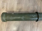 Металевий тубус з під порохового заряду М119А2М1