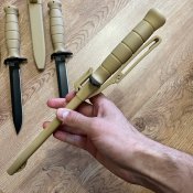 Комлект з 3х ножів колір койот - Репліка Глоку повністю нові 410