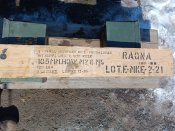 Доска ящика НАТО к зарядам 105мм гаубицы