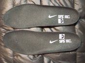 Устілки з тактичних берців Nike