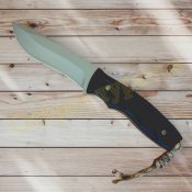 Ніж тактичний туристичний фултанг з чохлом 24 см