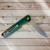 Ніж складаний CH G10 Хакі склобій кліпса 21 см